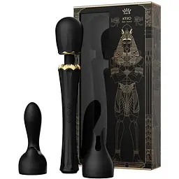 Вібромасажер із насадками Zalo Kyro Wand Obsidian Black - мініатюра 10