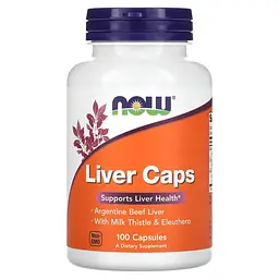 Комплекс для печени Liver Caps 100 капсул NOW vit0005625