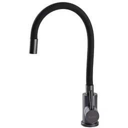 Змішувач для кухні Globus Lux Alpen SBT1-203SB-GP Графіт - мініатюра 6