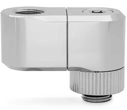 Фітінг для СВО Ekwb EK-Quantum Torque Double Rotary Offset 28 - Nickel (3831109893456) - мініатюра 5