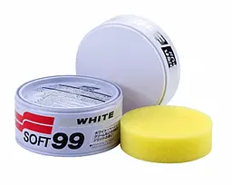 Віск SOFT99 White Super Wax для білих та світлих автомобілів 350 г - мініатюра 5