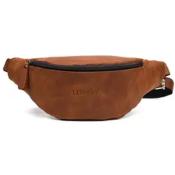Шкіряна сумка на пояс бананка LIMARY 37х11х9 см sum0028565 - мініатюра 3