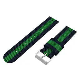 Тканинний ремінець Watchbands Cloth для Samsung Gear S3 Frontier - синьо-зелений (WB007CLOTHBLUEGREENS3F) - мініатюра 4