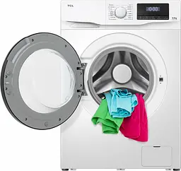 Пральна машина TCL з фронтальним завантаженням FF0612WF0, 6кг, 1200 об/хв, A+++, 45 см, дисплей, білий (FF0612WF0) - мініатюра 4