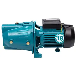 Насос відцентровий самовсмоктуючий 1.1кВт Hmax 55м Qmax 70л/хв AQUATICA JETa100A (775088) - мініатюра 3