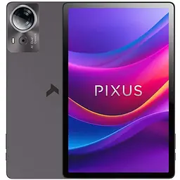 Планшет Pixus Combo, Grey, 4G, 10.95` (1920x1200, IPS, 90 Гц), Unisoc Tiger T620 (8 ядер), Mali-G57 MP1, 8Gb, 256Gb, microSD (до 1Tb), WiFi 5, Bluetooth 5.0, GPS, 16/2Mp + 8Mp, Type-C, 8800 mAh, Android 14
