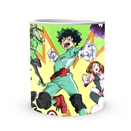 Кружка GeekLand Моя геройська академія My Hero Academia Персонажі на тлі вибуху MHA 02.521 - мініатюра 2