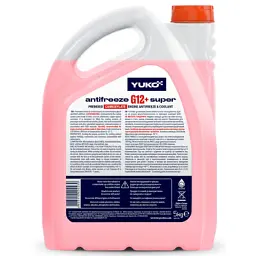 Антифриз Yuko -32 Super G12+ черв. . 5л (4823110404430) - миниатюра 2