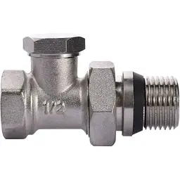Кран радіаторний прямий Eco Technology ECO5108 1/2″ під ключ з ущільнювачем