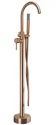 Змішувач для ванни Rea Lungo підлоговий brushed copper REA-B7495