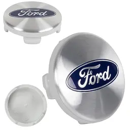 Ковпачки на литі диски маточини Ford 54 / 51 мм Сірі