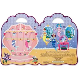 Наліпки Melissa & Doug Русалки об'ємні багаторазові (MD19413) - мініатюра 5