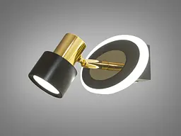 Світильник для дзеркал і картин LED Diasha 5973/1, 9W, 3200K/4100K/6000K, метал, поворотний, сучасний стиль