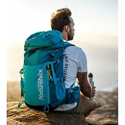 Рюкзак Naturehike NH18Y045-Q 45 л блакитний - мініатюра 4