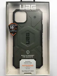 Чохол протиударний UAG Pathfinder MagSafe (Original) 114053117272 для iPhone 14 Plus/15 Plus (6.7") Olive - мініатюра 3