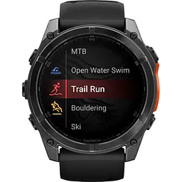 Смарт-годинник Garmin Fenix 8 AMOLED 51mm Slate Gray with Black Silicone Band (010-02905-00) [115050] - мініатюра 9