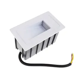 Світильник Brille вуличний для сходів LED 5W WW IP65 WH (LZ-04)