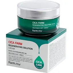 Крем для обличчя FarmStay Cica Farm Regenerating Solution Cream 50 мл - мініатюра 2