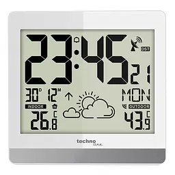 Годинник настінний Technoline WS8119 White (WS8119), Білий