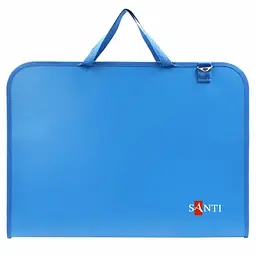 Папка-портфель "Santi" №492283 A3 пласт. для ескізів синя