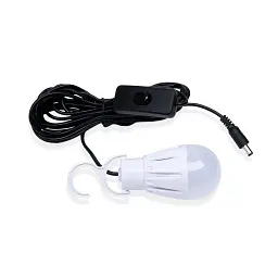 Сонячна зарядна станція OK-718S-A з LED+COB ліхтарем 10 Вт, PowerBank, сонячна панель, 3 виносні лампи, акумуляторна ручна - мініатюра 6