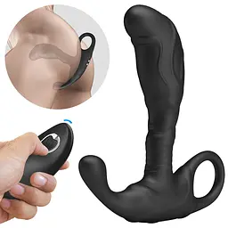 Стимулятор простати Play Remote Control, 11.5 см (чорний) - мініатюра 9