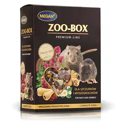 Корм для щурів і мишей Megan Zoo-Box Premium, 550 г