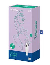 Вібратор для клітора Satisfyer Twirling Delight White - мініатюра 5
