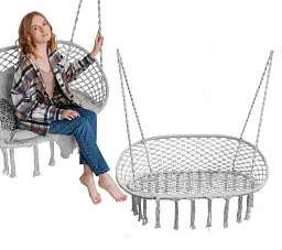 Садова гойдалка GardenLine DUO Grey - мініатюра 1