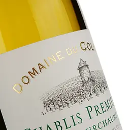Вино Domaine du Colombier Chablis Premier Cru Fourchaume, біле, сухе, 13%, 0,75 л (6402) - мініатюра 3