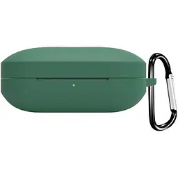 Чохол-накладка DK Silicone Candy Friendly з карабіном для OnePlus Buds Pro 2 (green)