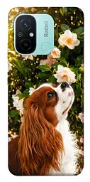 TPU чохол Demsky Flower spaniel для Xiaomi Redmi 12C