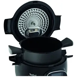 Мультиварка-скороварка Tefal Cook4me+ Connect 1600 Вт чорна (CY855830) - мініатюра 3