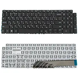 Клавіатура для ноутбука DELL (Inspiron: 5584) rus чорний без фрейма