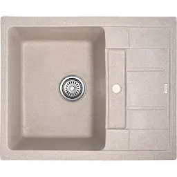 Мийка кухонна HAIBA HB8210-G319 SAND 620x500x200 (HB0985)