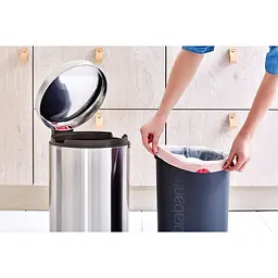 Відро для сміття Brabantia Pedal Bin сталеве 20 л (111907) - мініатюра 11