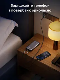 Повербанк Ugreen Nexode 20000 mAh 30W зі швидкою зарядкою PD 3.0 PPS QC4 LED дисплей USB-C USB-A павербанк Ugreen Power Bank 20000 - мініатюра 8