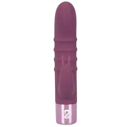 Вібратор-кролик Orion Elegant Series Rabbit Vibe Елегантний, 16х3.2 см фіолетовий - мініатюра 4