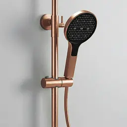 Душова система з виливом Rea Farel brushed copper REA-P0357 - мініатюра 4