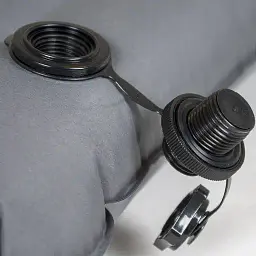 Килимок надувний Bo-Camp Flex Built-in Pump 194x70x10 см Антрацит (3106605) - мініатюра 8