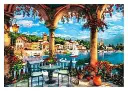 Пазл Clementoni High Quality Collection: Вид із балкона на озеро Комо (High Quality Collection - Balcony View Of Lake Como Puzzle - 1000 pcs.), 1000 ел. (39930) - мініатюра 2