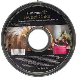 Форма для випікання Holmer Sweet cake зі знімним дном 25.5 см (BCR-0626-RCG Sweet cake) - мініатюра 10