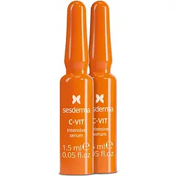 Інтенсивна сироватка Sesderma C-Vit Intensive Serum для тьмяної шкіри 1.5 мл x 10 шт. - мініатюра 3