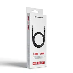 Кабель ArmorStandart 3.5mm (mini-Jack) Male to 3.5mm (mini-Jack) Male 1m Black (ARM76890) - мініатюра 3