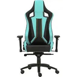 Геймерське крісло GT Racer чорне з ментоловим (X-0715 Black/Mint)