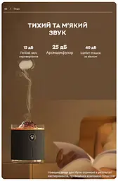 Зволожувач повітря портативний Volcano Jellyfish Ultrasonic Air Humidifier HX-127, 350 мл, акумулятор 1200mAh Kinscoter hoz0012521 - мініатюра 6