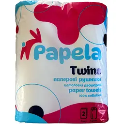 Паперові рушники Papela Twins 70 відривів 2 рулони (4820270940143)