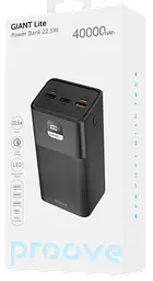 Power Bank Proove Giant Lite 22.5W 40000mAh black (PBGI20312201) UA - мініатюра 3