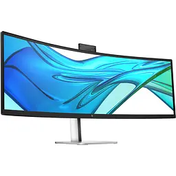TFT 49" HP S5 Pro 549pm, VA, DQHD, RJ-45, HDMI, DP, USB-C, cam, чорний - мініатюра 2