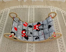Дитяча гойдалка балансир з матрасиком Miny style - мініатюра 5